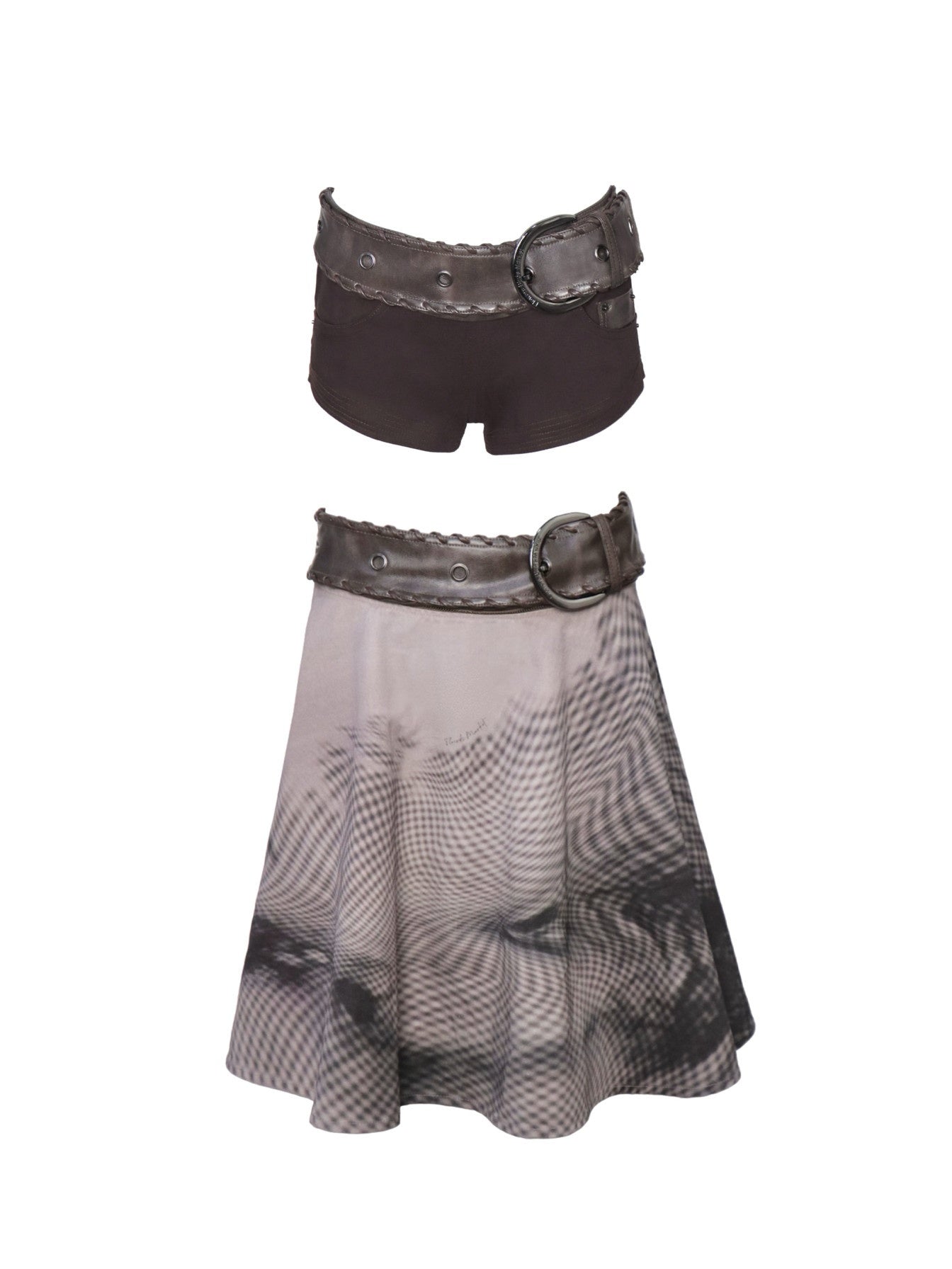 Flowers_birds_Market_100_Percent_Cotton_Tie_Waist_Denim_A_Line_Mid_Rise_Women_City_Walk_Midi_Skirts_MISSTT