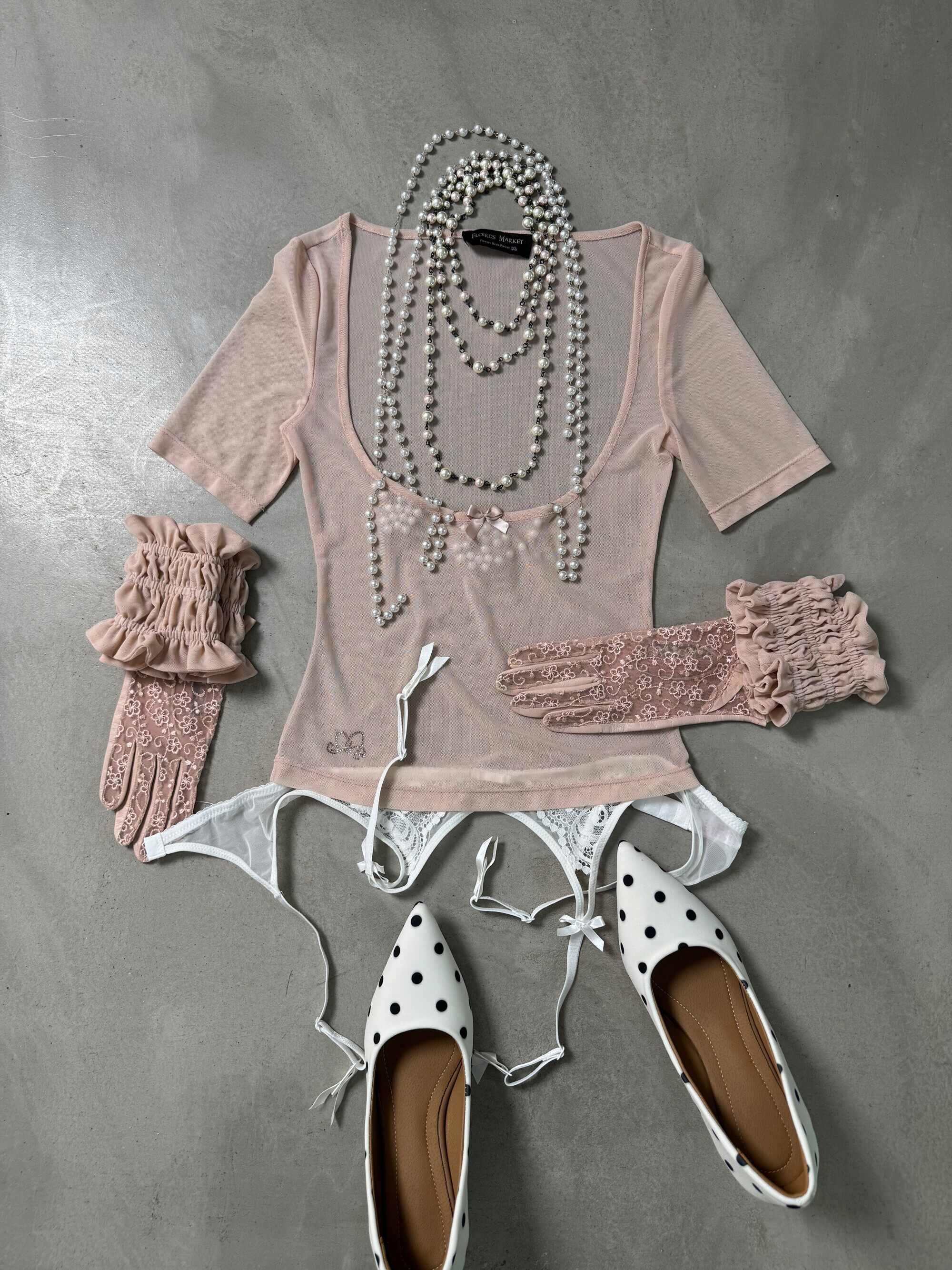 Flowers_birds_Market_Bow_Detail_Cropped_Spliced_Slim_Casual_Round_Neck_Women_Long_Sleeve_T-Shirts_MISSTT