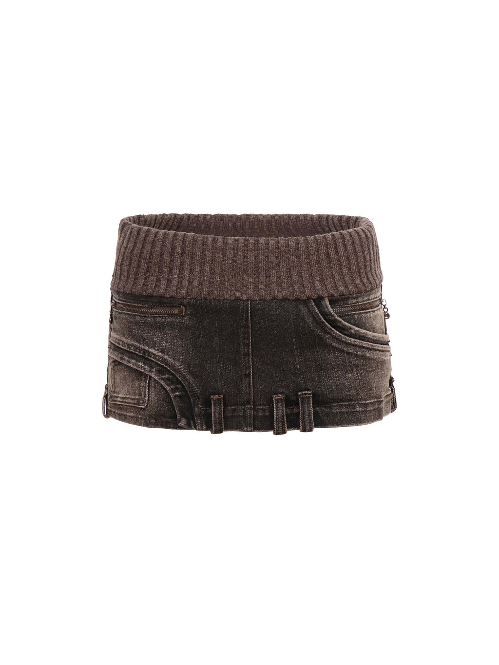 Flowers_birds_Market_Distressed_Patchwork_Low_Rise_A_Line_Straight_Casual_Cotton_Women_Daily_Skorts_MISSTT