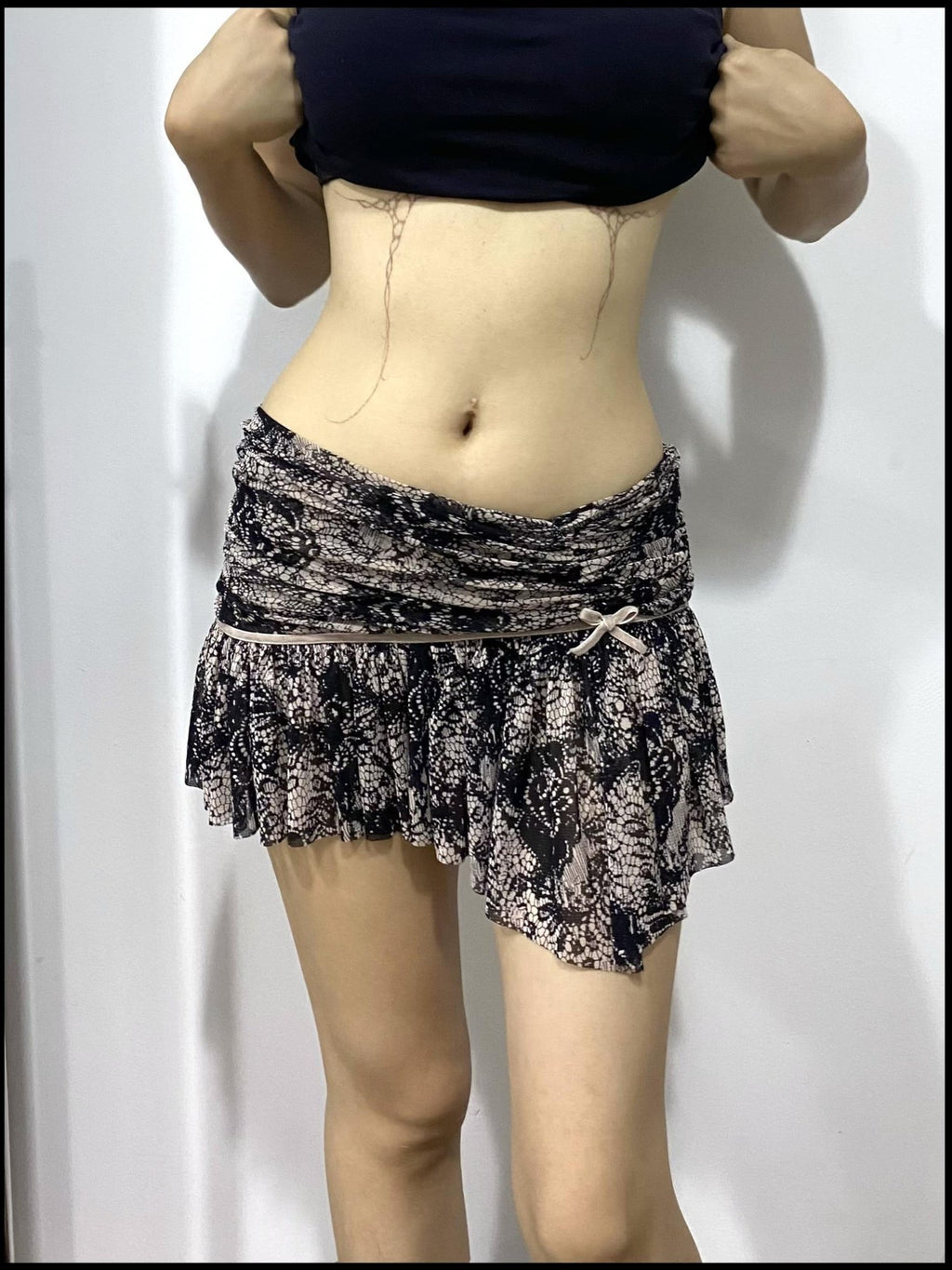 Flowers birds Market Floral Pleated Slim Fit Halter Vacation Polyester Stretch Women Mini Skirts