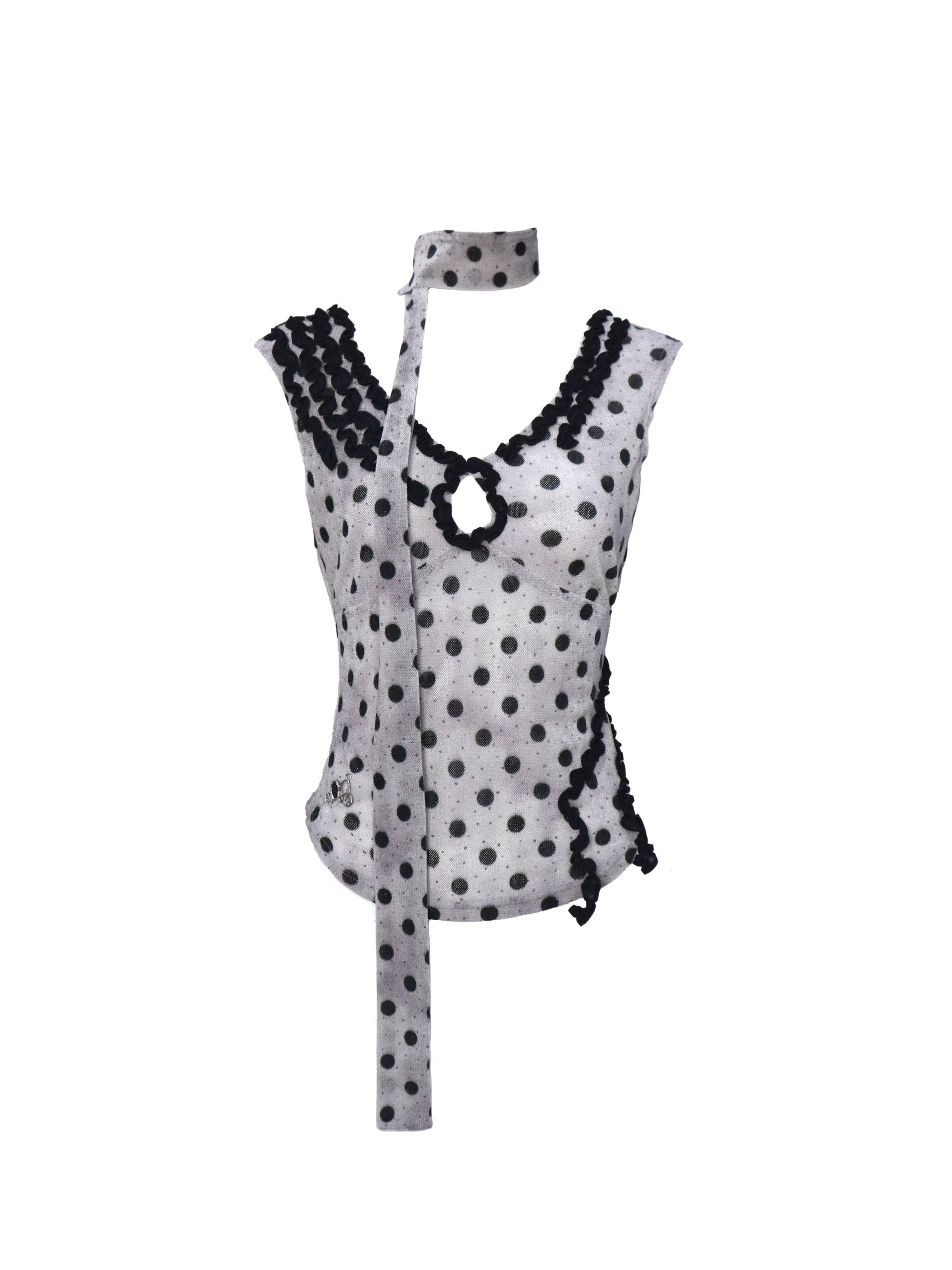 Flowers_birds_Market_Original_Cutout_Slim_Fit_Strappy_Women_Blue_Gray_Polyester_Tank_Tops_MISSTT