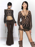 Flowers_birds_Market_Sexy_Asymmetric_V-neck_Loose_Fit_Linen_Blend_Striped_Women_Long_Sleeve_T-Shirts_MISSTT