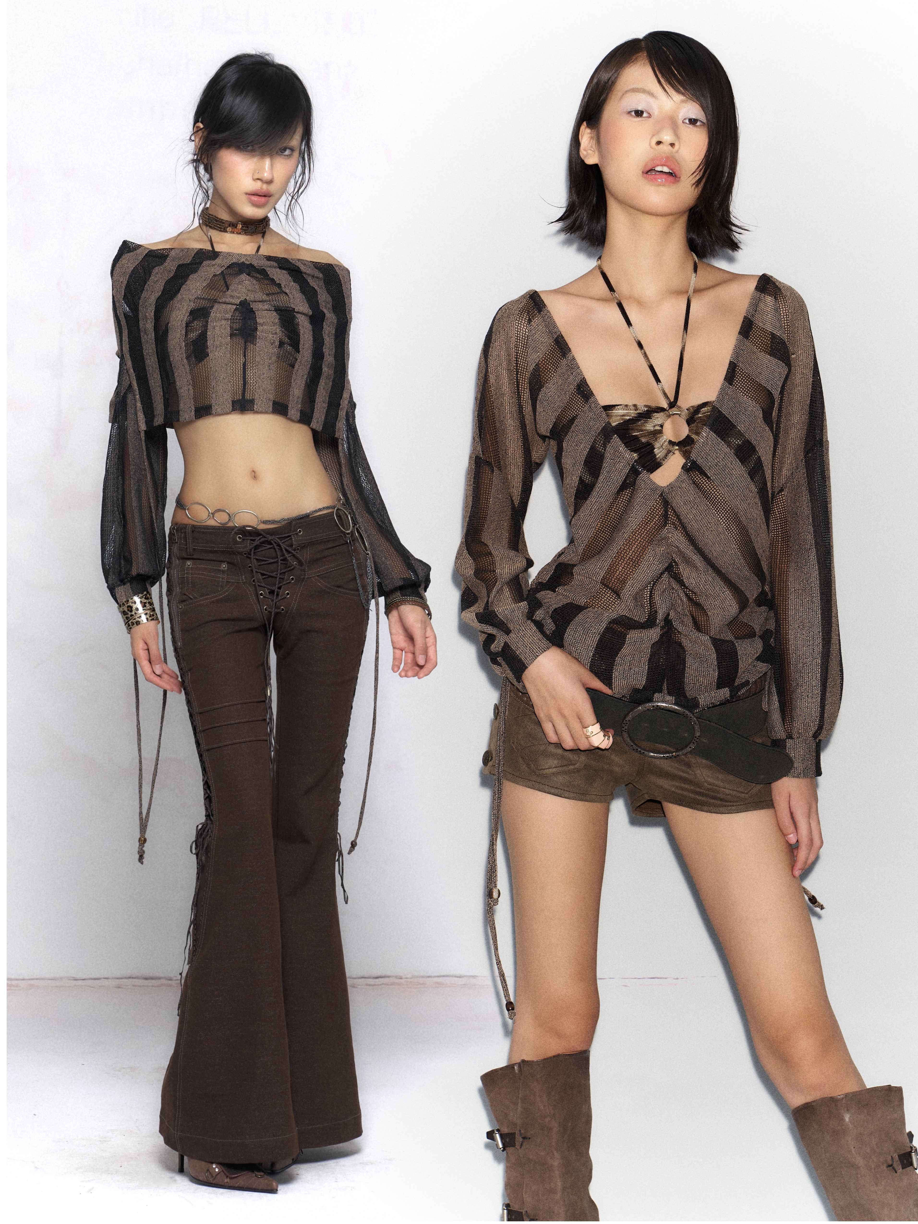 Flowers_birds_Market_Sexy_Asymmetric_V-neck_Loose_Fit_Linen_Blend_Striped_Women_Long_Sleeve_T-Shirts_MISSTT