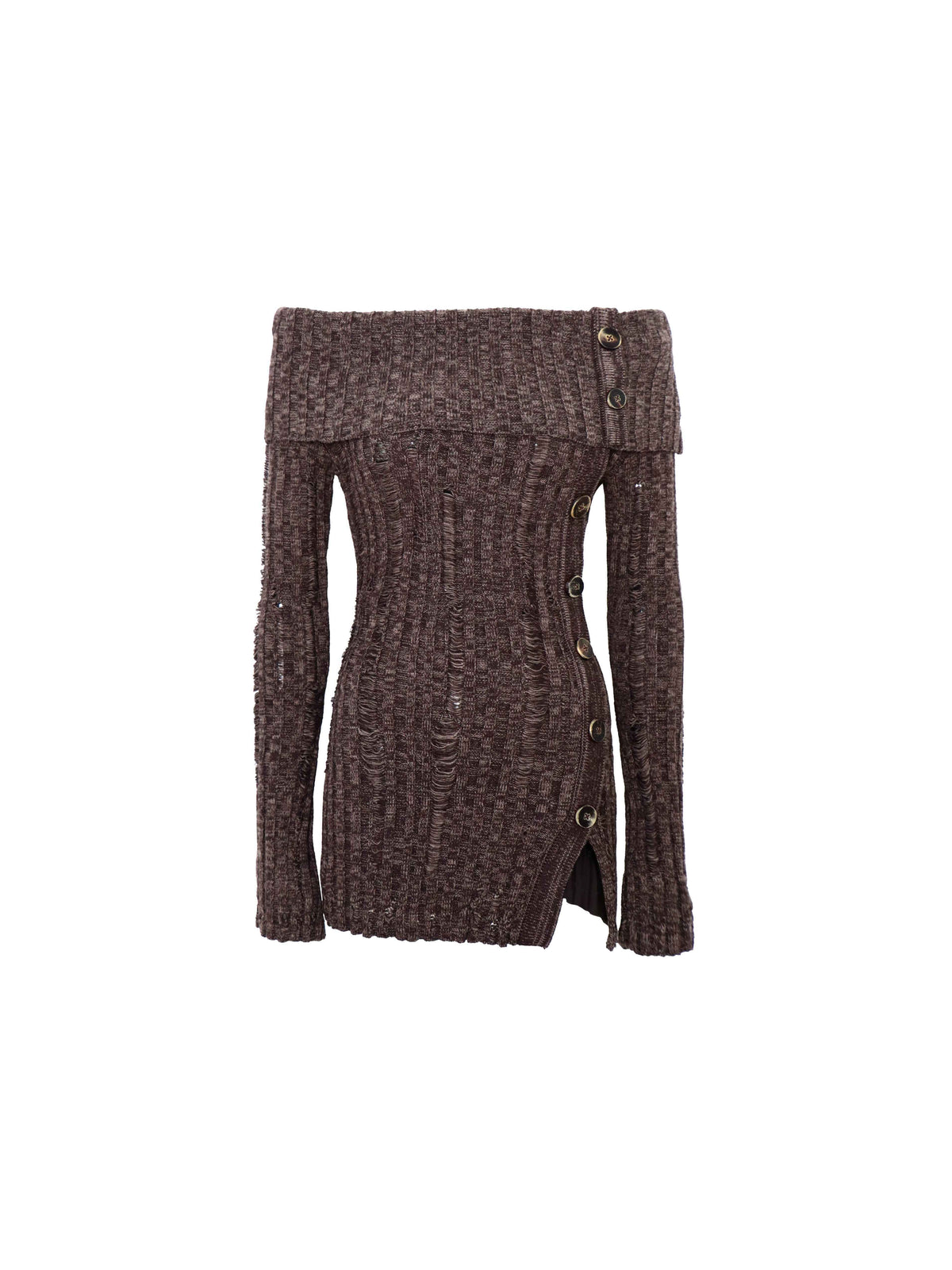 Flowers_birds_Market_Sexy_Open_Back_Distressed_One_Shoulder_Wool_Knit_Button_Detail_Women_Sweaters_MISSTT