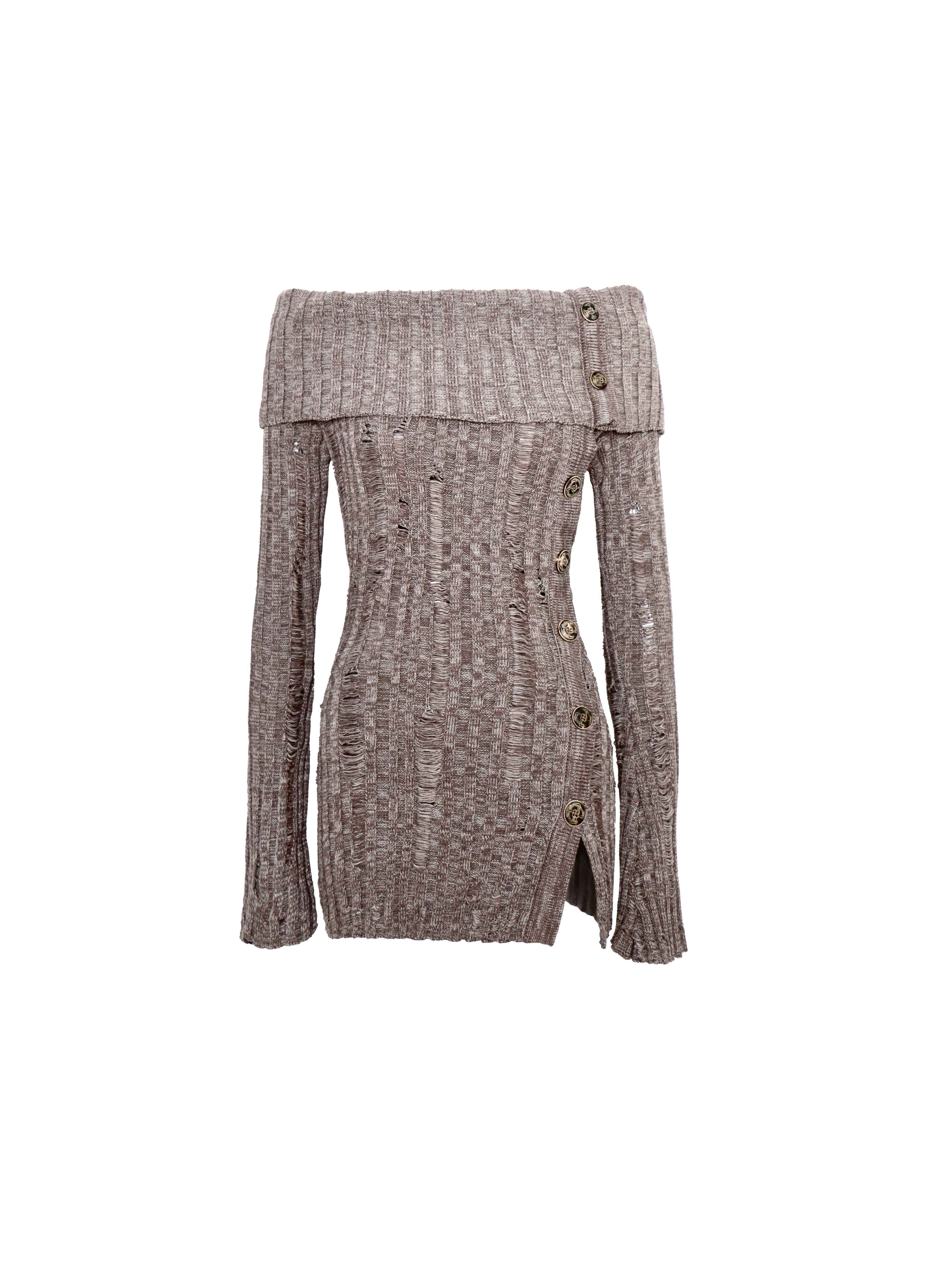 Flowers_birds_Market_Sexy_Open_Back_Distressed_One_Shoulder_Wool_Knit_Button_Detail_Women_Sweaters_MISSTT