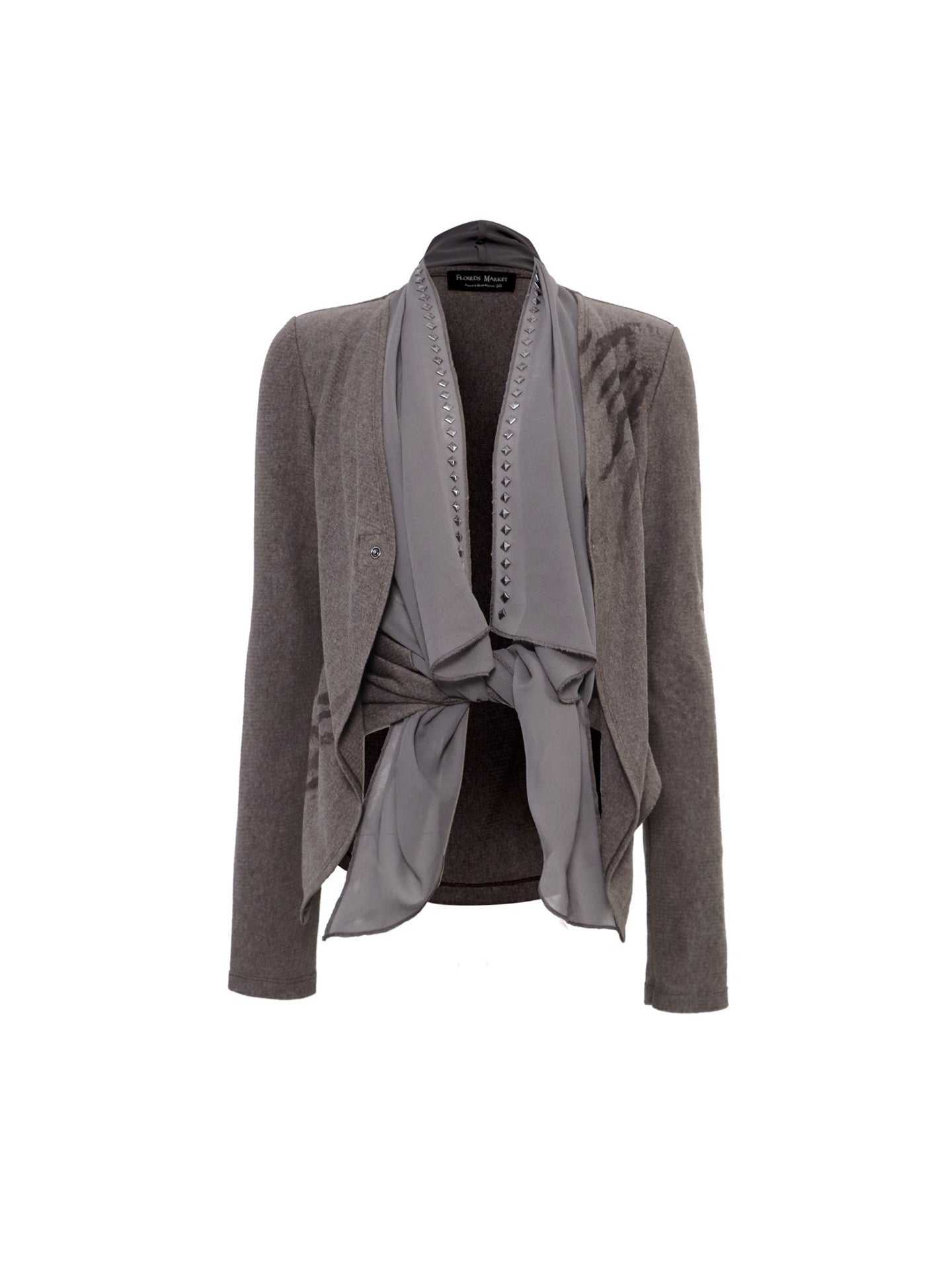 Flowers_birds_Market_Tie_Detail_V-neck_Button_Casual_Standard_Fit_Printed_Women_Cardigans_MISSTT