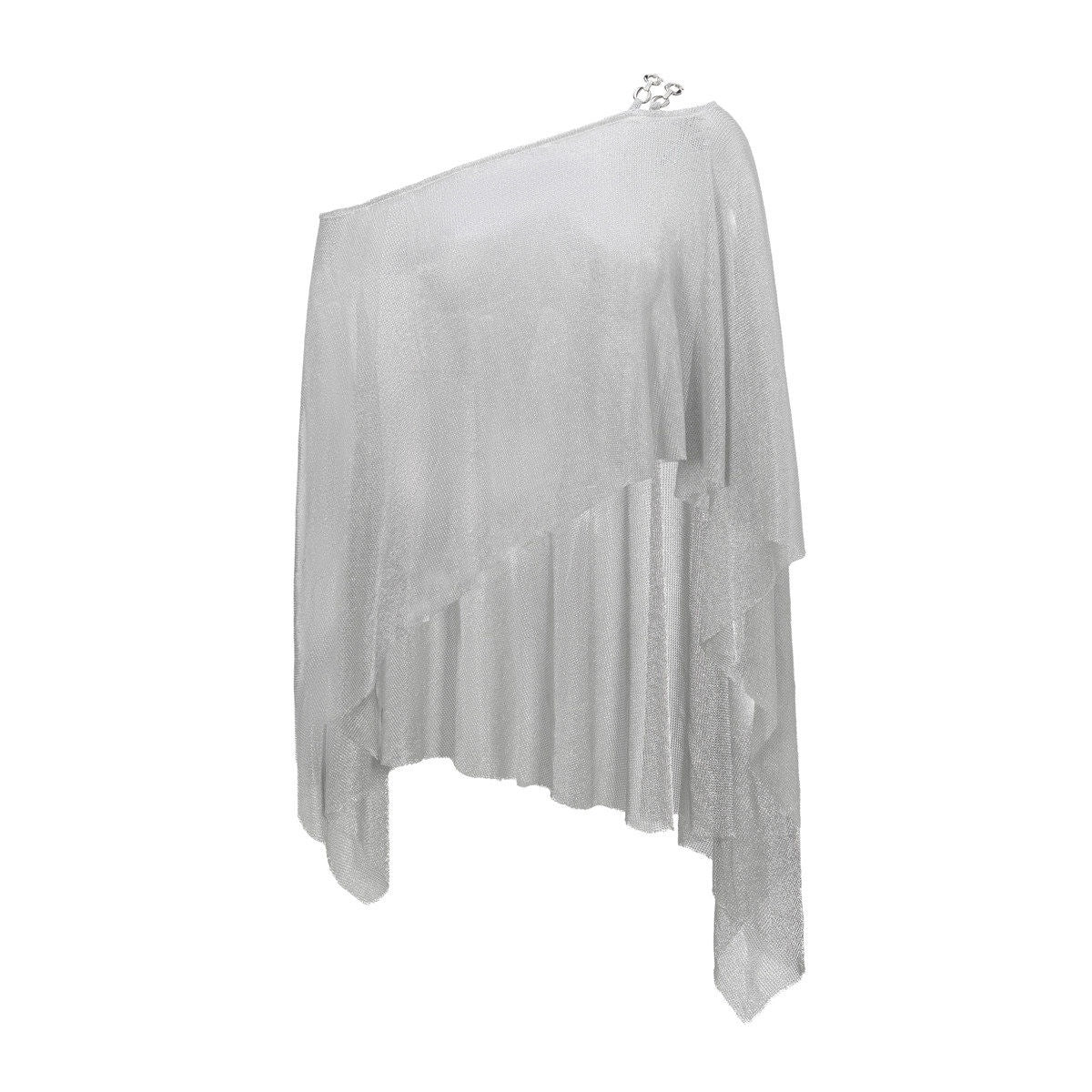 JYOSEI_Metallic_3D_Embellished_Asymmetric_Loose_Fit_Women_Silver_Cotton_Blend_Scarves_MISSTT