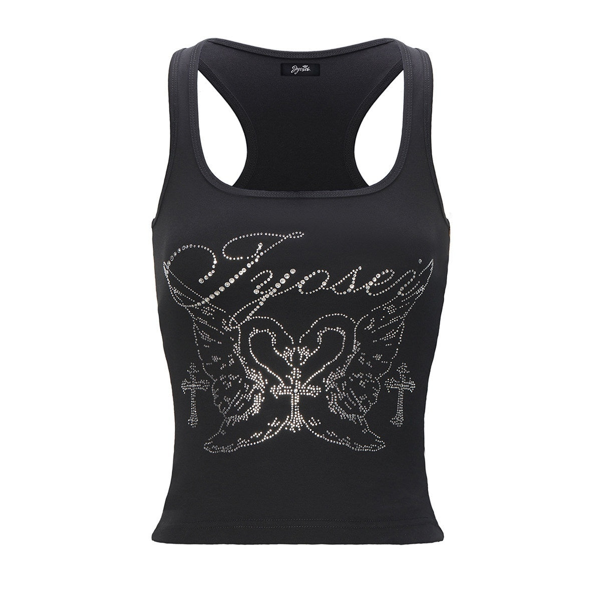 JYOSEI_Sequin_Open_Back_Slim_Racerback_Cropped_Women_Cotton_Animal_Print_Tank_Tops_MISSTT