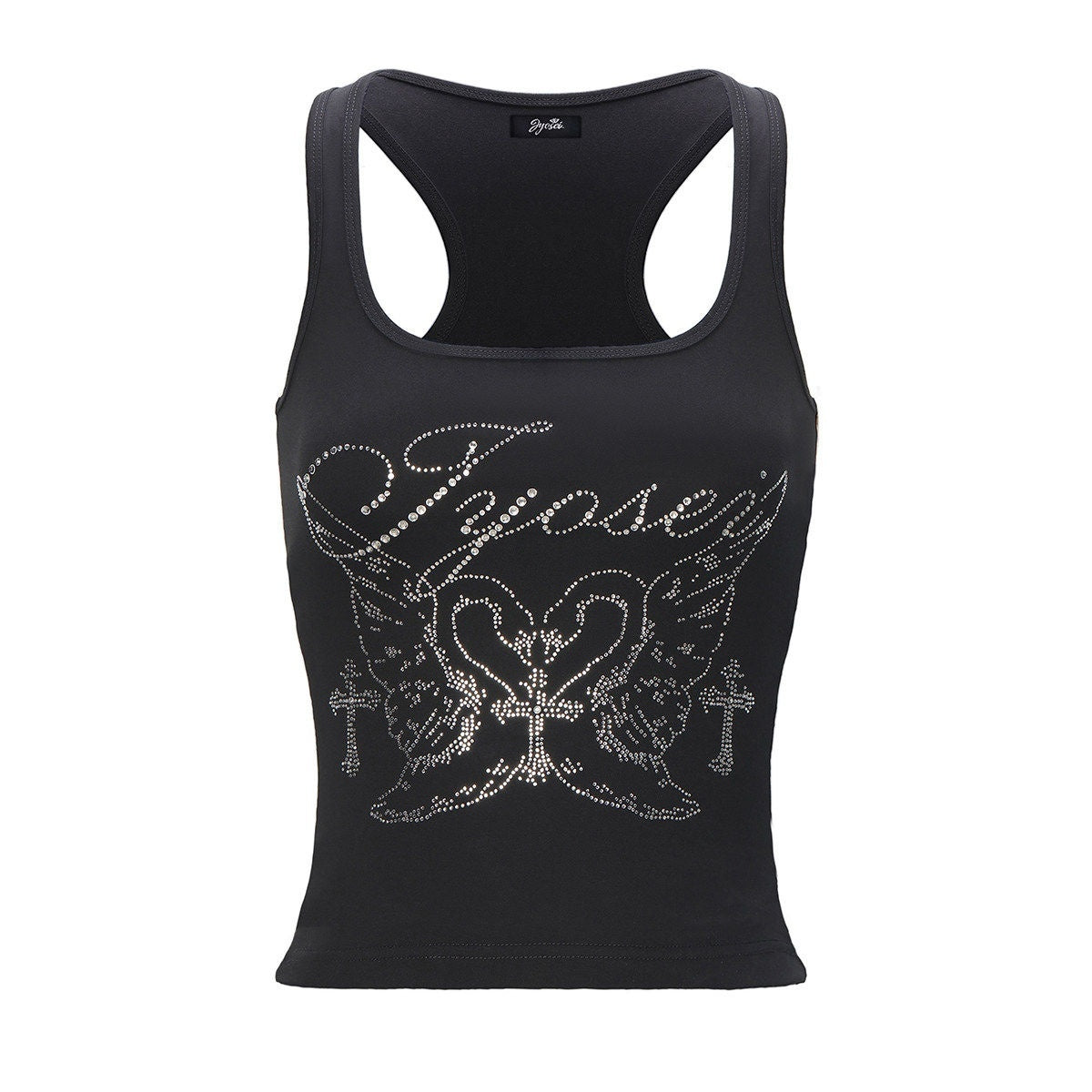JYOSEI_Sequin_Open_Back_Slim_Racerback_Cropped_Women_Cotton_Animal_Print_Tank_Tops_MISSTT