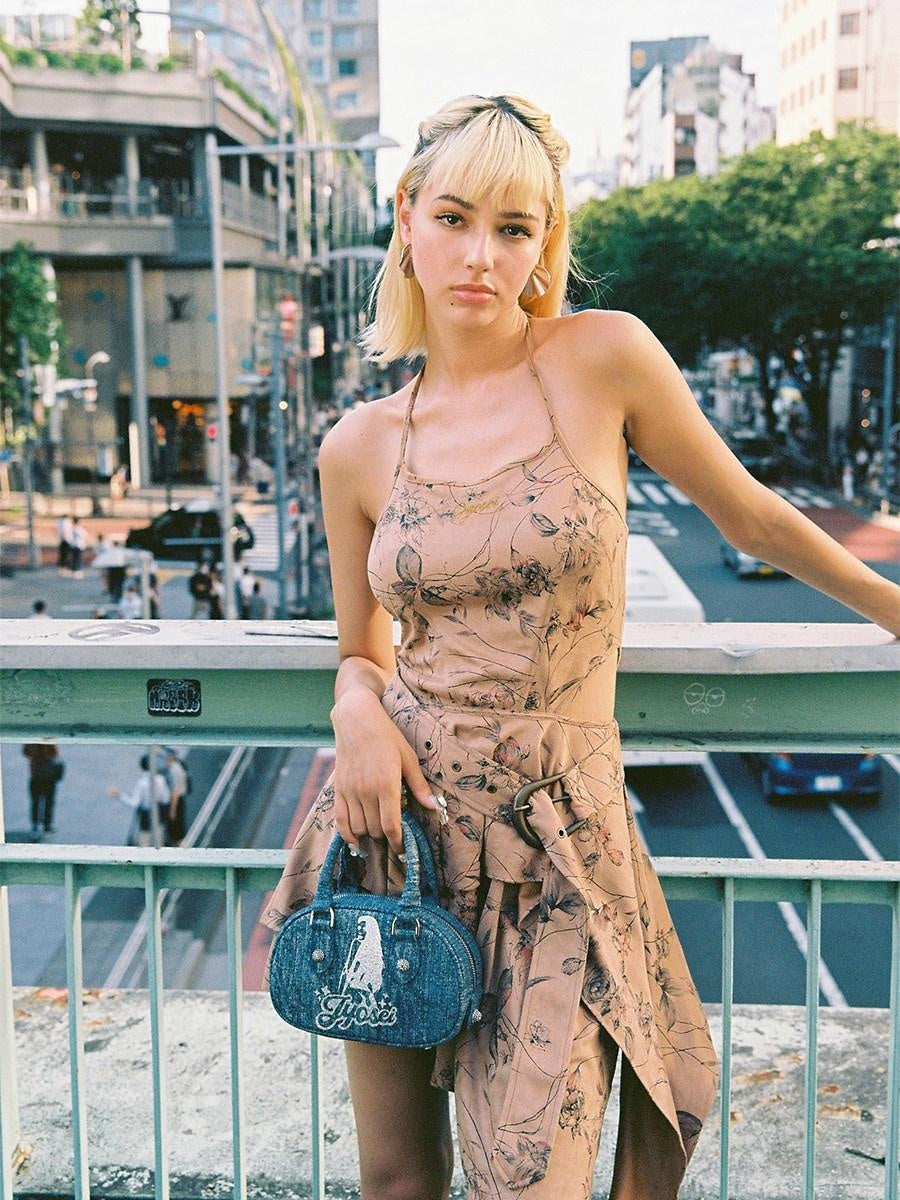 JYOSEI Sexy Denim Mini Chain Shoulder Hot Girl Style Women Fashion Bags