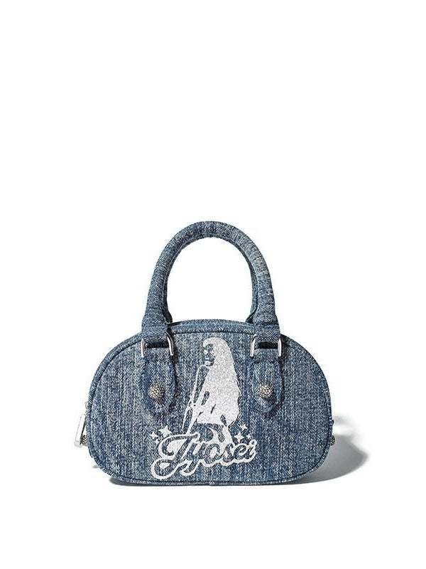 JYOSEI Sexy Denim Mini Chain Shoulder Hot Girl Style Women Fashion Bags