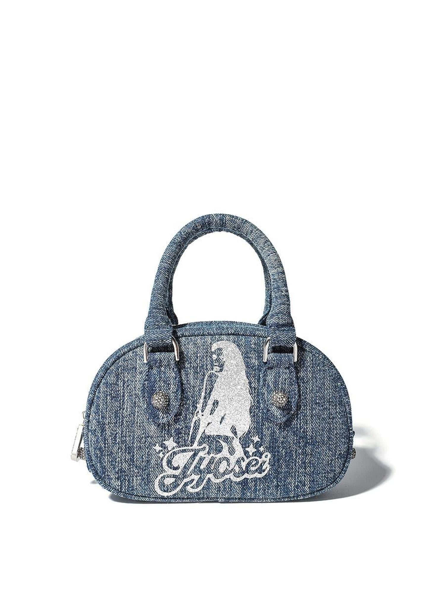 JYOSEI Sexy Denim Mini Chain Shoulder Hot Girl Style Women Fashion Bags
