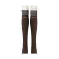 JYOSEI_Soft_100_Percent_Cotton_European_Slouch_High_Women_Solid_Brown_Socks_&_Hosiery_MISSTT