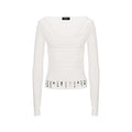 JYOSEI_Soft_Cotton_Spandex_Slim_Hooded_Studded_Women_White_Long_Sleeve_T-Shirts_MISSTT