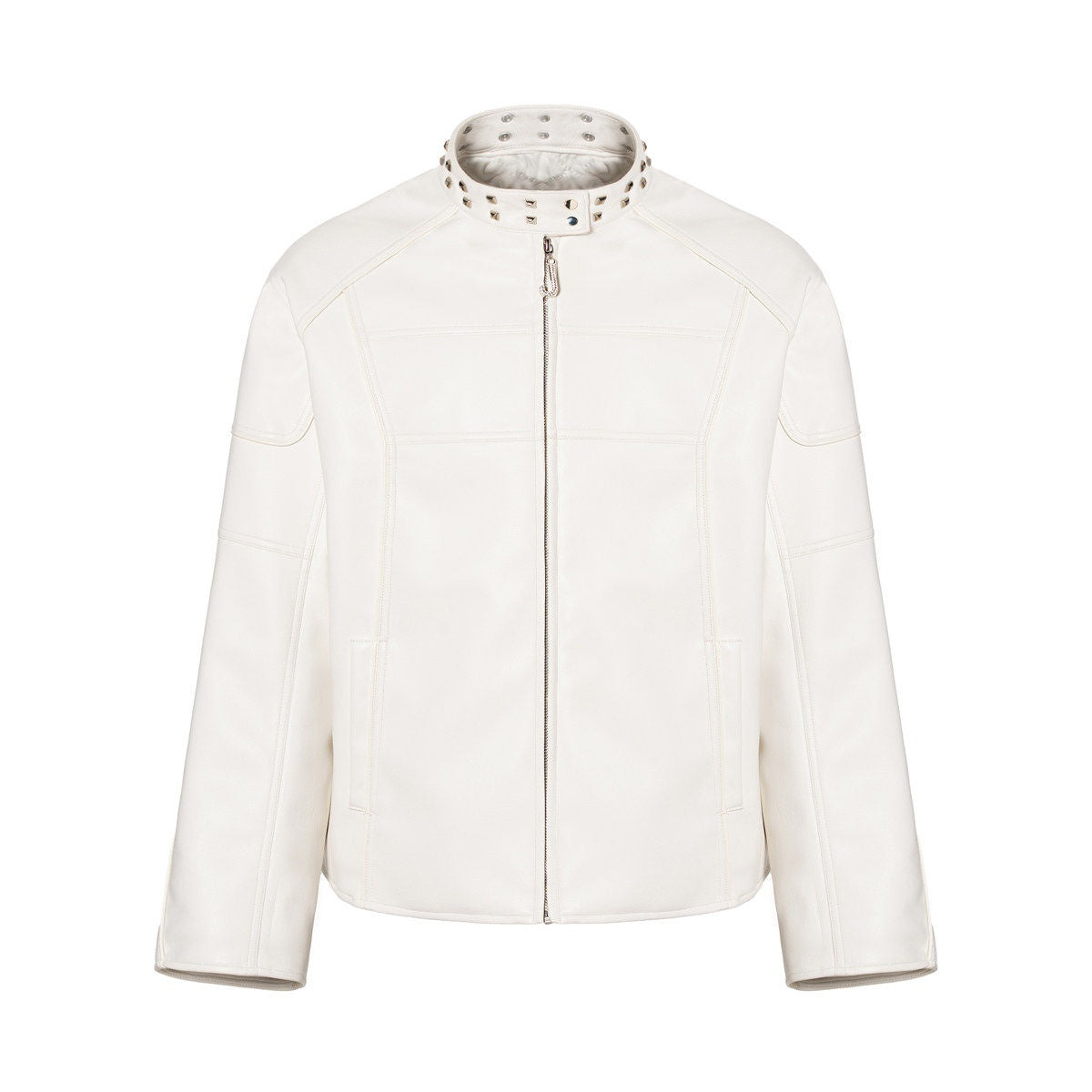 JYOSEI_Thick_Matte_Pu_Oversized_Unisex_Zip_Stand_Collar_Street_White_Leather_Jackets_MISSTT
