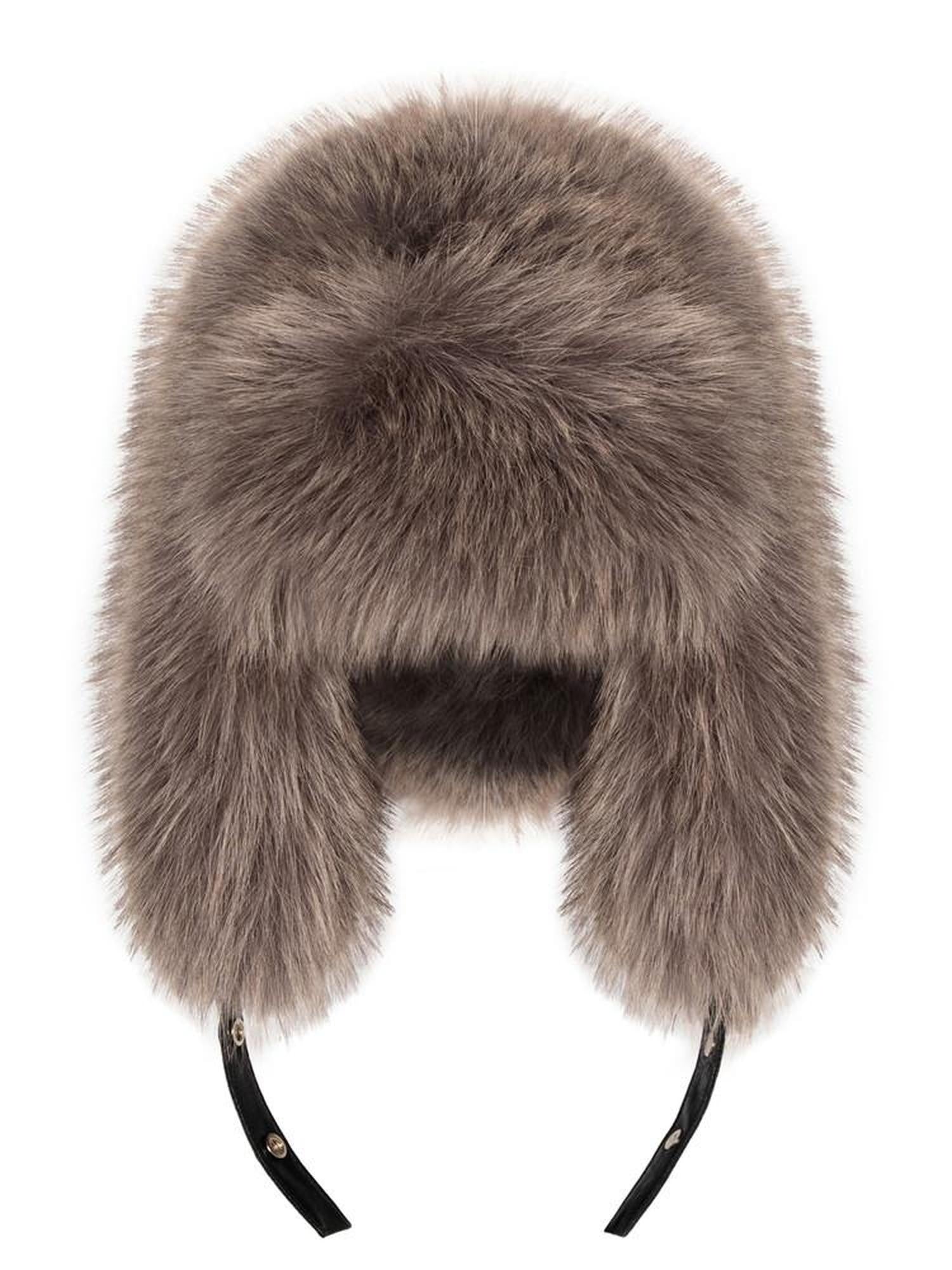 JYOSEI Thick Warm Polyester Trapper Western Soft Brim Metal Buckle Women Beanies
