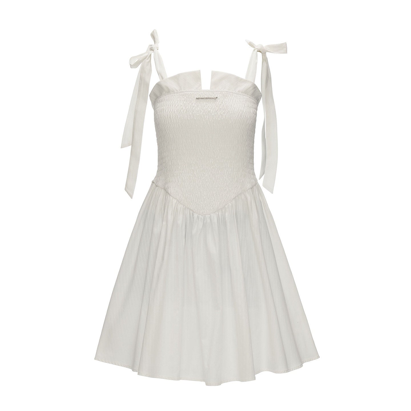 MAMC_100%_Cotton_Ruched_French_Style_Sleeveless_Casual_Women_Camisole_Mini_Dresses_MISSTT