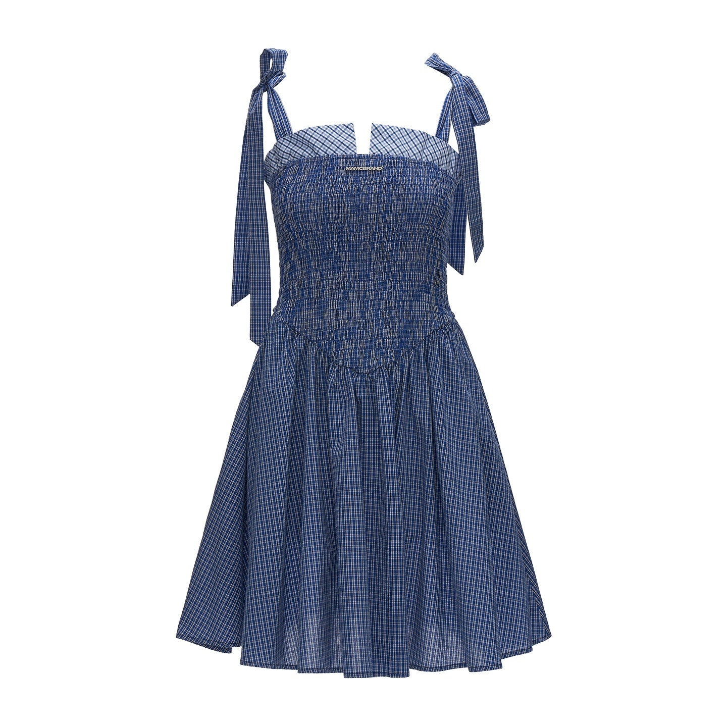 MAMC_100%_Cotton_Ruched_French_Style_Sleeveless_Casual_Women_Camisole_Mini_Dresses_MISSTT