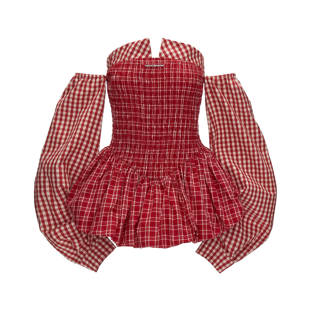 MAMC_100_Percent_Cotton_Cinched_Waist_Strapless_Bubble_Skirt_Sweet_Sassy_Mini_Dresses_MISSTT