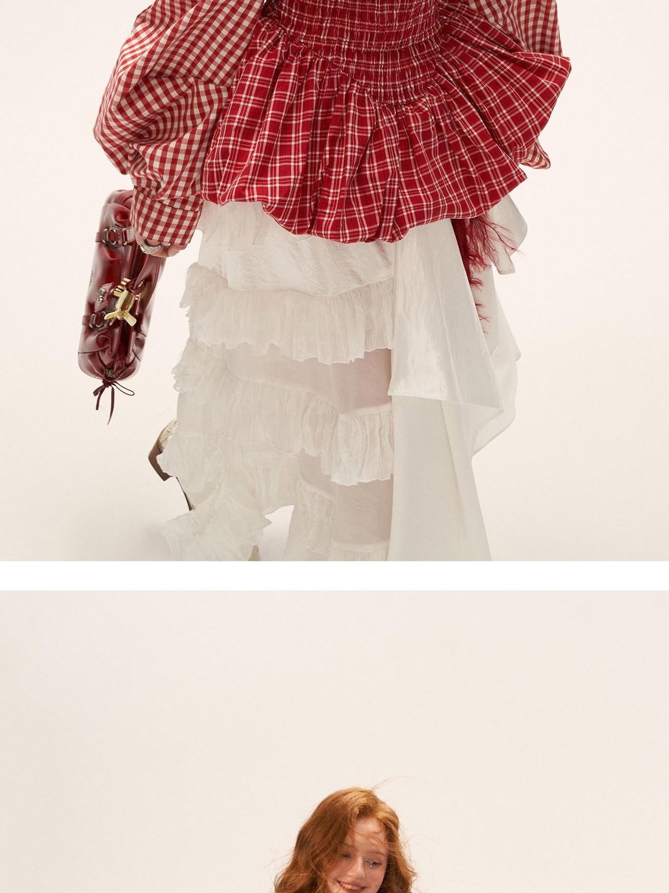 MAMC 100 Percent Cotton Cinched Waist Strapless Bubble Skirt Sweet Sassy Mini Dresses