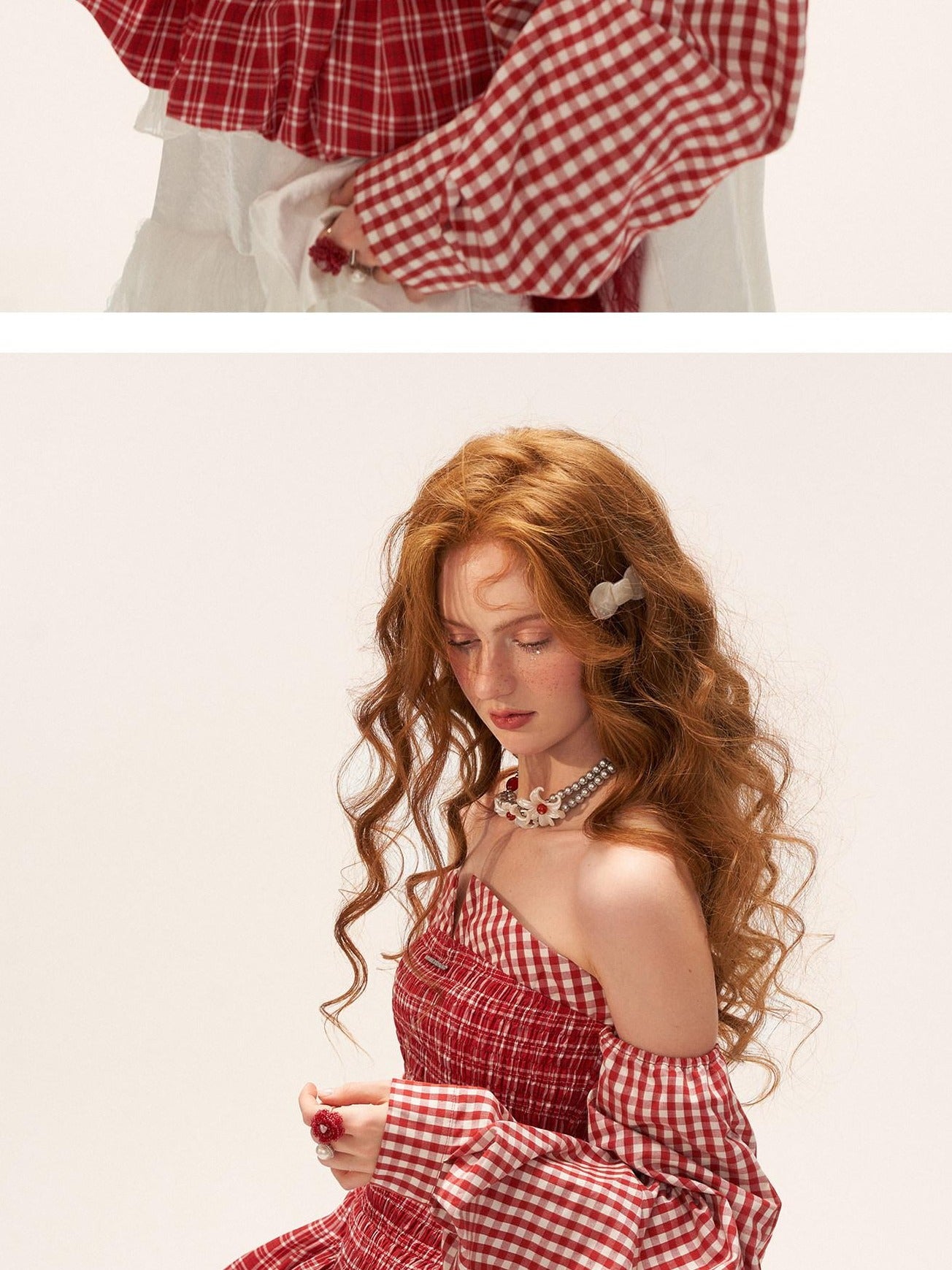 MAMC 100 Percent Cotton Cinched Waist Strapless Bubble Skirt Sweet Sassy Mini Dresses
