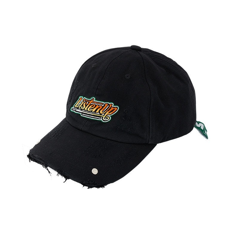 MAMC_Adjustable_Cotton_Street_Raw_Edge_Rounded_Top_Unisex_Duckbill_Caps_MISSTT