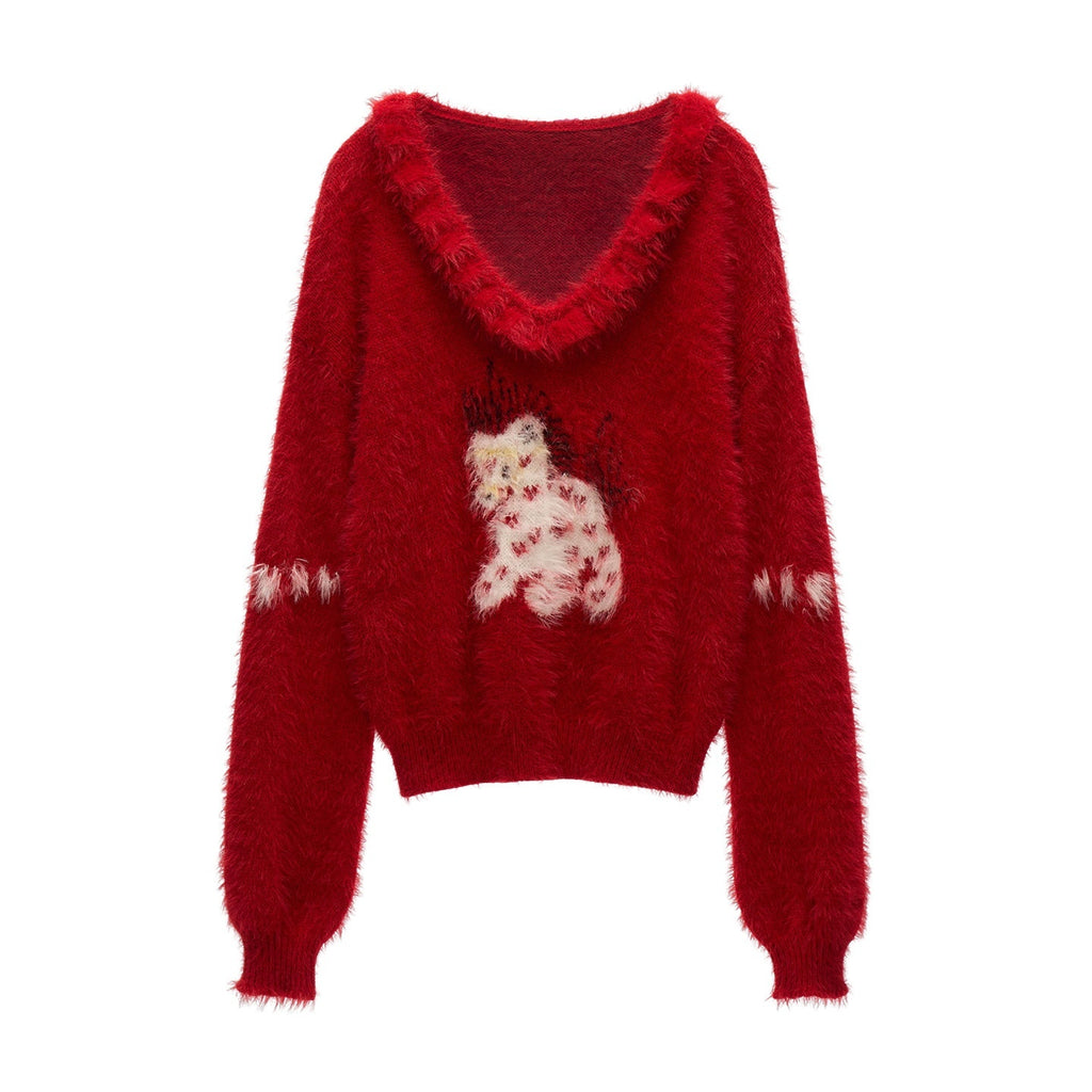 MAMC_Christmas_Loose_Doll_Collar_Heart_Animal_Pullover_Dating_Women_Red_Sweaters_MISSTT