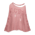MAMC_Comfortable_Distressed_Relaxed_Long_Sleeve_Women_Pink_Off_Shoulder_Crop_Tops_MISSTT