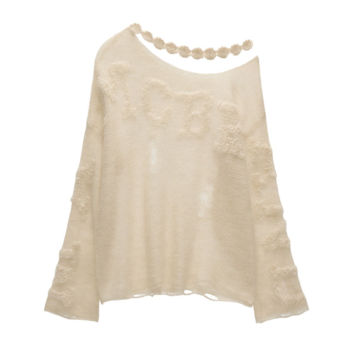 MAMC_Comfortable_Distressed_Relaxed_Long_Sleeve_Women_Pink_Off_Shoulder_Crop_Tops_MISSTT