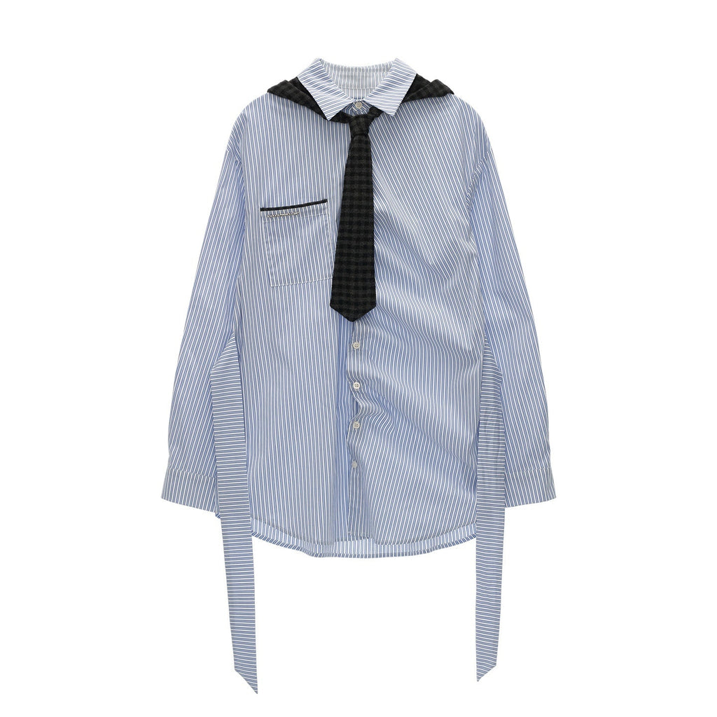 MAMC_Cotton_Blend_Loose_Striped_Bow_Collared_Long_Sleeve_Button_Daily_Women_Shirts_MISSTT