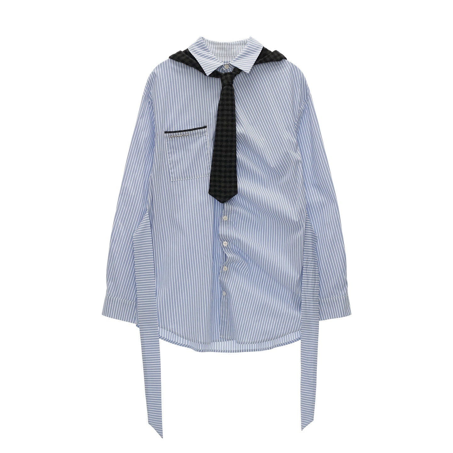 MAMC_Cotton_Blend_Loose_Striped_Bow_Collared_Long_Sleeve_Button_Daily_Women_Shirts_MISSTT