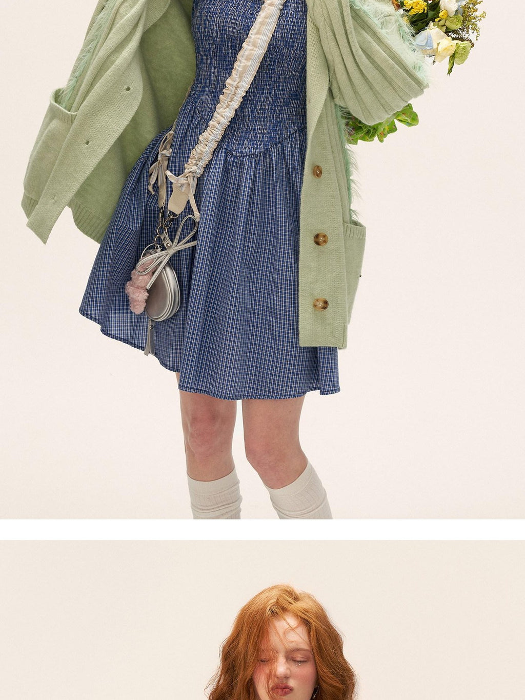 MAMC Cozy Pocketed Knit Relaxed Collared Midlength Women Acrylic Blend Cardigans