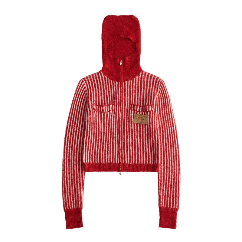MAMC_Cute_Princess_Hooded_Double_Zipper_Striped_Regular_Women_Acrylic_Blend_Cardigans_MISSTT