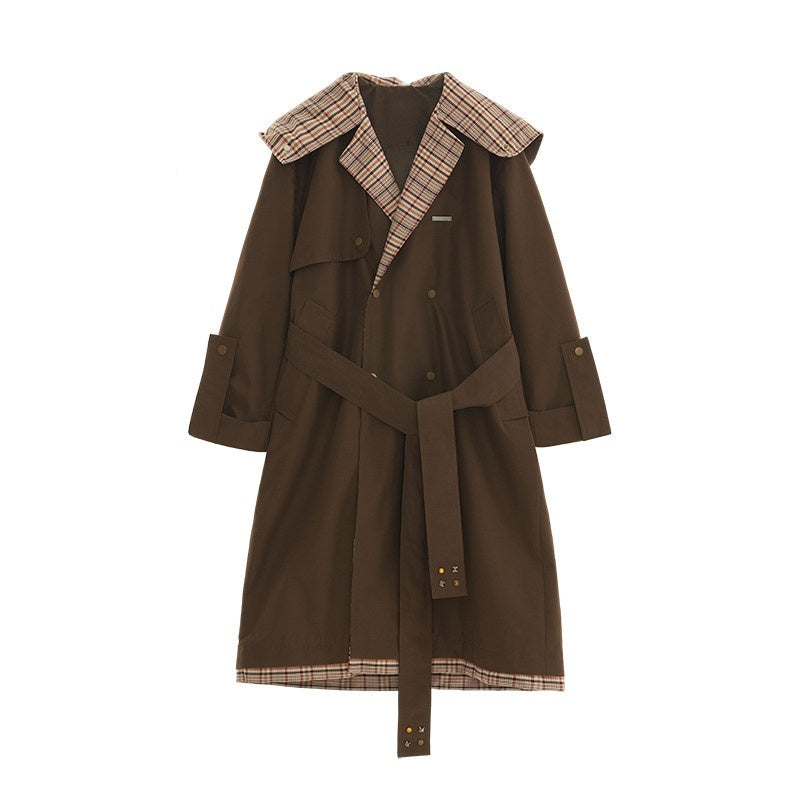 MAMC_Double_Breasted_Minimal_Commuter_Loose_Fit_Office_Brown_Polyester_Long_Coats_MISSTT