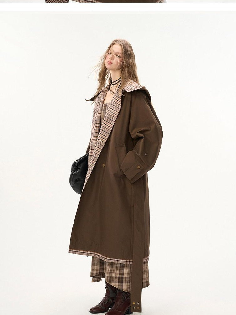 MAMC Ethereal Asymmetric Cinched Waist Strappy Plaid Dress Young Women Maxi Dresses