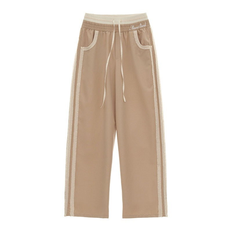 MAMC_Khaki_Minimal_Office_Wide_Leg_Natural_Waist_Poly_Viscose_Straight_Pants_MISSTT