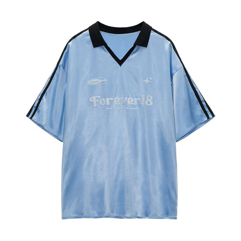 MAMC_Lightweight_Stretch_Loose_Fit_Creative_Text_Pink_Blue_Short_Sleeve_T-Shirts_MISSTT