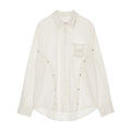 MAMC_Pure_Cotton_Long_Sleeve_Collared_Minimalist_Workwear_Tie_Neck_Office_Blouses_MISSTT
