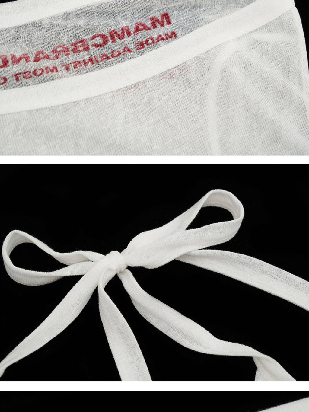 MAMC Sexy Slim Fit White Long Sleeve Letter Print Casual Off Shoulder Crop Tops