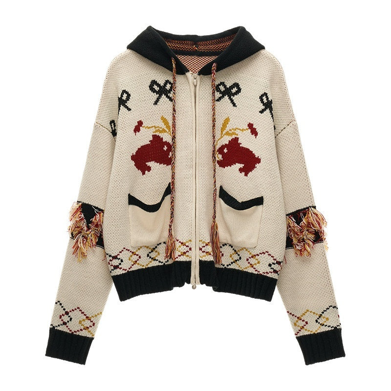 MAMC_Soft_Acrylic_Colorblock_Zip_Up_Loose_Fit_Long_Sleeve_Off_White_Hoodie_MISSTT