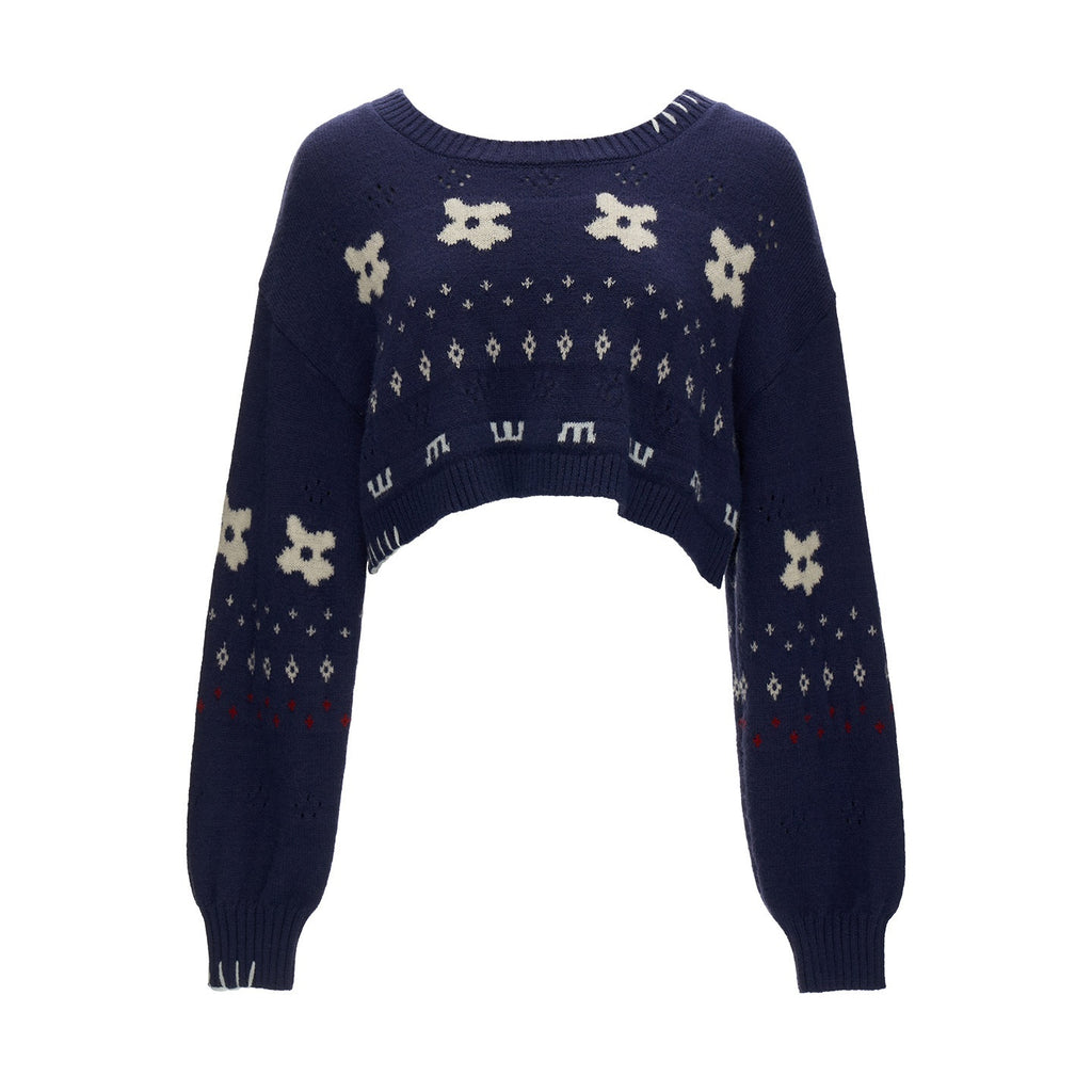 MAMC_Soft_Acrylic_Princess_Loose_Fit_Cropped_Round_Neck_Floral_Pullover_Knitwear_MISSTT