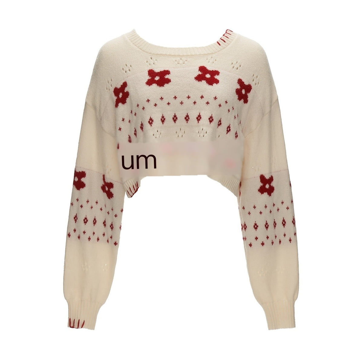 MAMC_Soft_Acrylic_Princess_Loose_Fit_Cropped_Round_Neck_Floral_Pullover_Knitwear_MISSTT