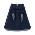 MAMC_Soft_Cotton_Blend_Mid_Waist_Blue_Plaid_Minimalist_Office_Ready_Midi_Skirts_MISSTT