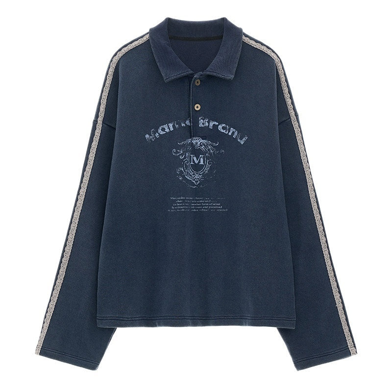 MAMC_Soft_Cotton_Blend_Polo_Collar_Loose_Fit_Long_Sleeve_Commuter_Lettered_Sweatshirt_MISSTT