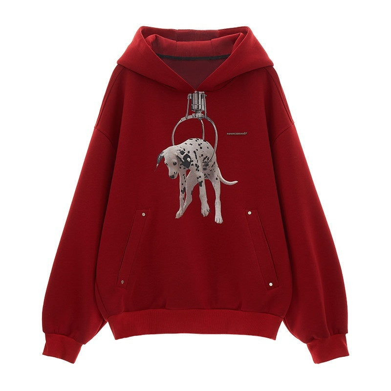 MAMC_Soft_Polycotton_Oversized_Minimal_Workwear_Long_Sleeve_Red_Black_Hoodie_MISSTT