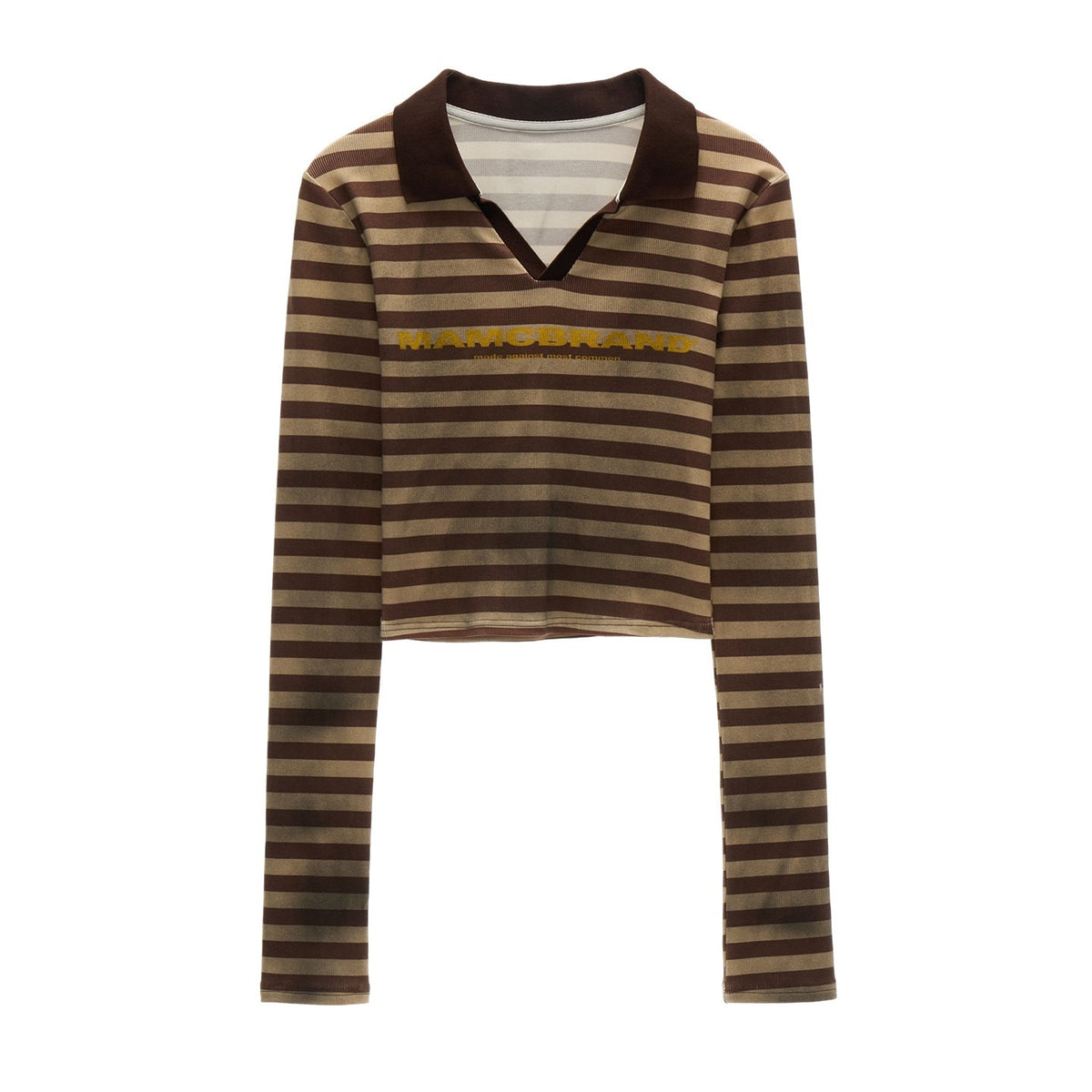 MAMC_Soft_Striped_Slim_Polo_Collar_Casual_Ladies_Cotton_Long_Sleeve_T-Shirts_MISSTT