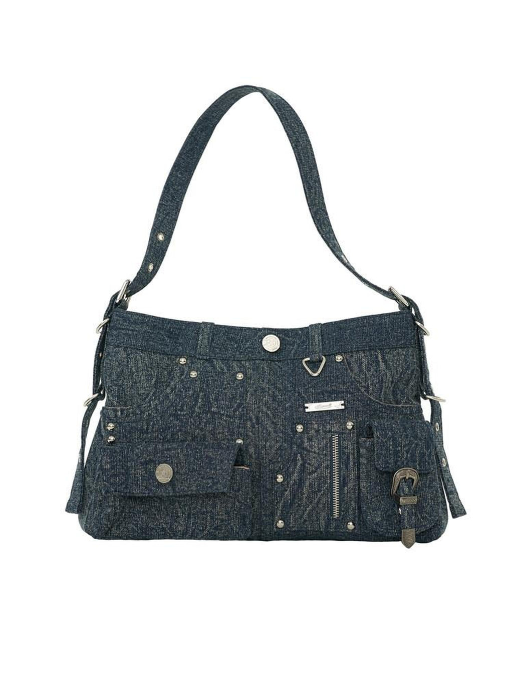 MAMC Spacious Eco Friendly Blue Minimalist Shoulder Everyday Tote Bags