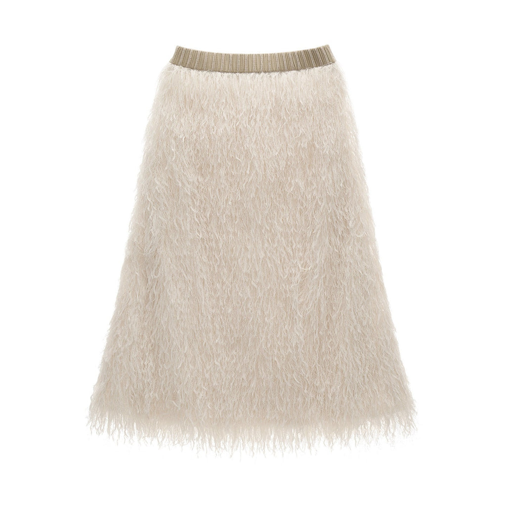 MAMC_Tassel_Detail_Elastic_Waist_Ethereal_Women_Work_Beige_Mid_Rise_Midi_Skirts_MISSTT
