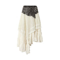 NO_ROMANCE_Court_Punk_Plaid_Lace_Patchwork_Asymmetric_Women'S_Rayon_Maxi_Skirts_MISSTT