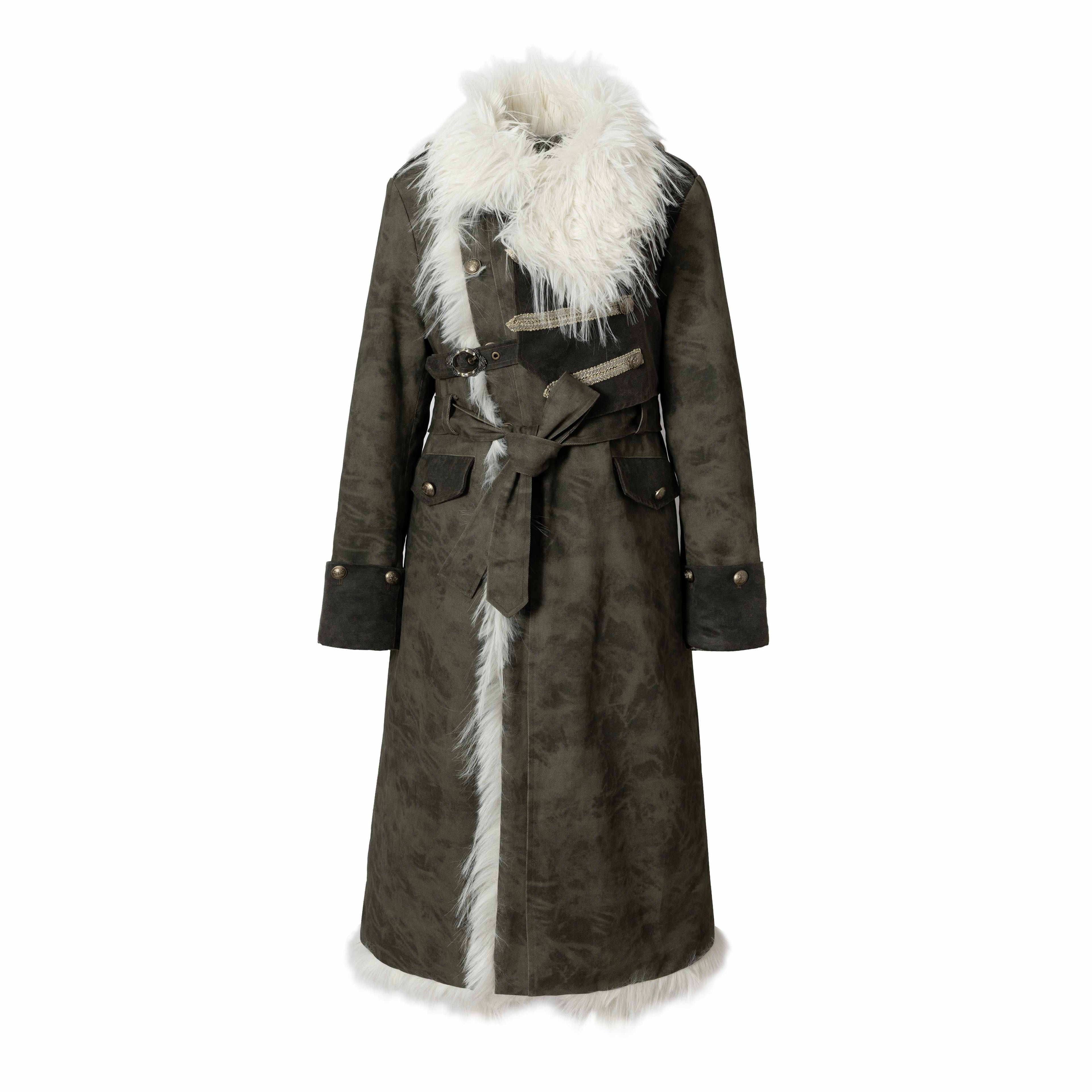 NO_ROMANCE_Dark_Court_Punk_Reversible_Leopard_Women'S_Suede_Eco_Faux_Fur_Long_Coats_MISSTT